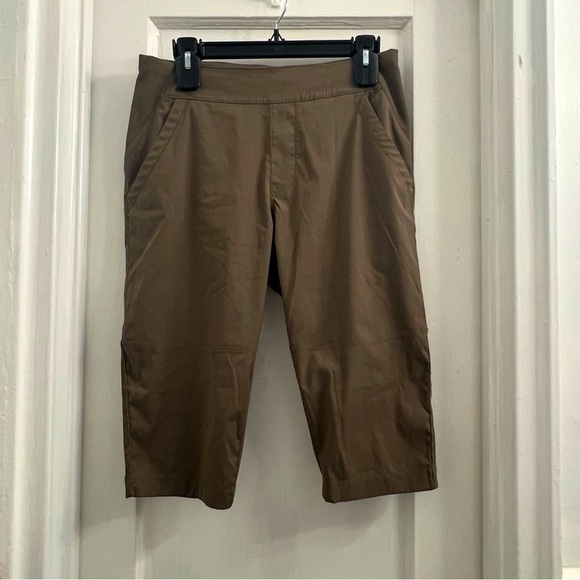 REI Capri leggings, brown size small - Picture 1 of 5
